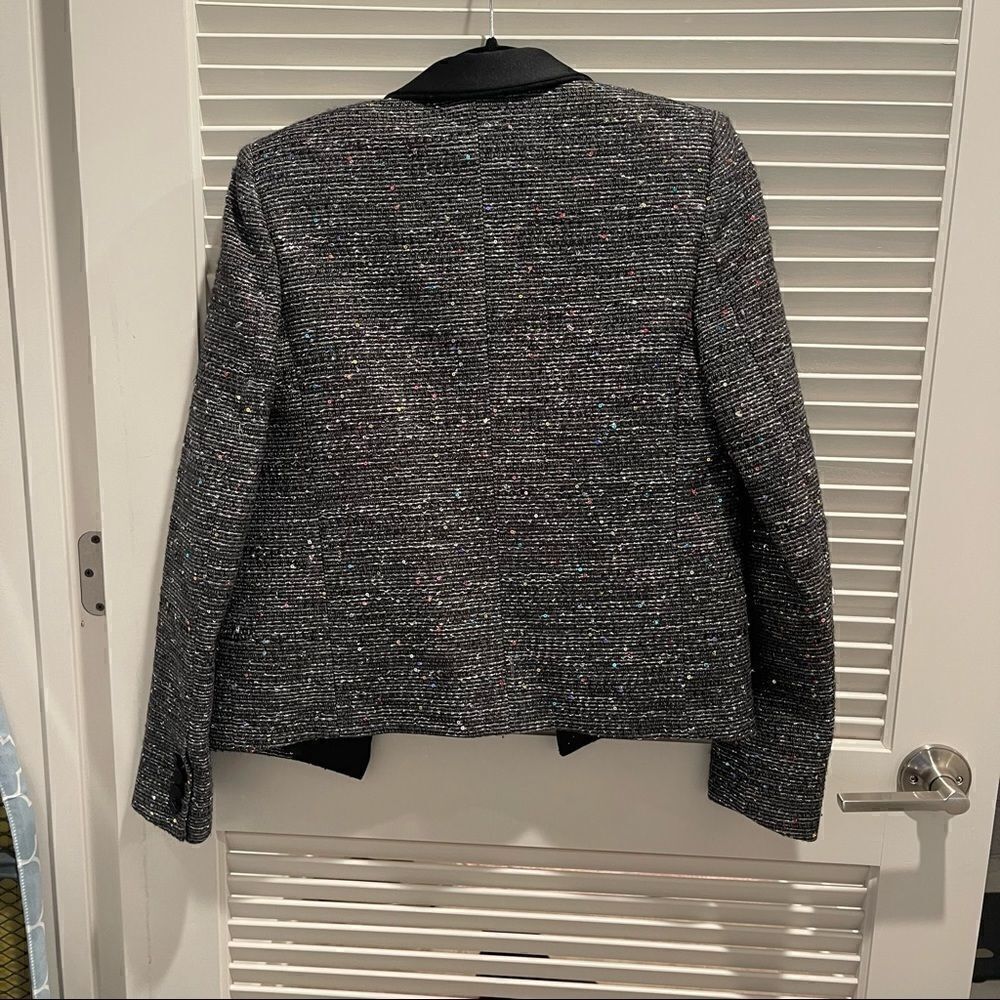 NWT Saint Laurent tweed blazer with sequins - Picture 8 of 9